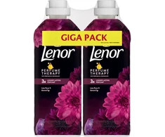 LENOR Audinių Minkštiklis Diamond Figs &amp; Lotus Flower 2 x 987 ml (94 Skalbimai)