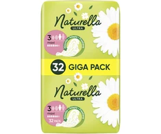 Naturella Ultra Maxi Size 3 Higieniniai Paketai Su Sparneliais, 32 vnt.