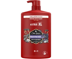 Old Spice dušo želė vyrams NightPanther (kūno, plaukų ir veido prausiklis), 1000 ml