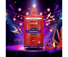 Old Spice Rockstar Dušo Želė Ir Šampūnas Vyrams, 4x1000 ml