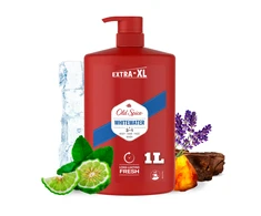 Old Spice Whitewater Dušo Želė Ir Šampūnas Vyrams, 1000 ml
