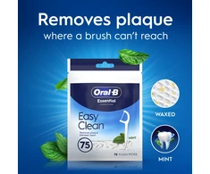 Oral-B Easy Clean tarpdančių siūlo laikikliai, 75 vnt.