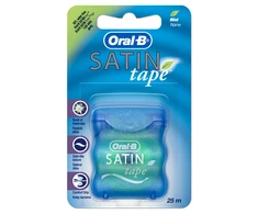Oral B SATIN Floss (Mint) Mėtų Skonio, 25 m