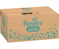 Pampers Active Baby Pants Sauskelnės, 5 Dydis, 164 vnt.