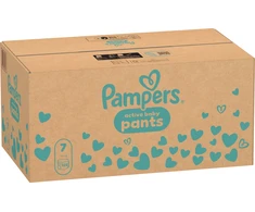 Pampers Active Baby Pants Sauskelnės, 7 Dydis, 128 vnt.