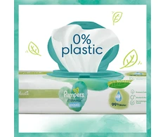 Pampers Harmonie Aqua Servetėlės Kūdikiams, 15 pakuočių, 720 servetėlių