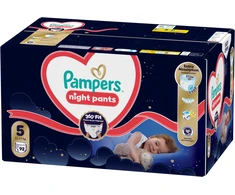 Pampers Night Pants Sauskelnės-Kelnaitės, 5, 92 vnt.