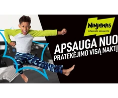 Pampers Ninjamas Pižaminės Kelnaitės Space, 60 Sauskelnės, 17-30 kg