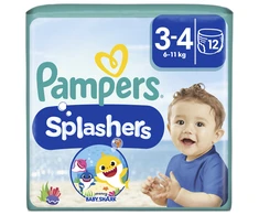 Sauskelnės-Kelnaitės PAMPERS Pants Splashers, 3 dydis 6 - 11 kg, 12 vnt.