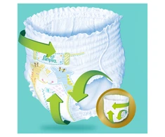 Sauskelnės-Kelnaitės PAMPERS Premium Pants, Value Pack,4 dydis, 38 vnt.