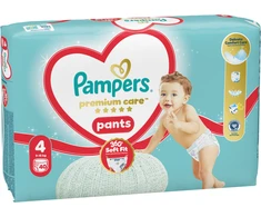 Pampers Premium Care Sauskelnės-Kelnaitės, 4 Dydžio, 40 vnt.