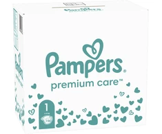 Pampers Premium Care Tape Sauskelnės, 1 Dydis, 156 vnt., 2–5 kg