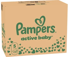 Sauskelnės Pampers Active Baby 5 Dydis, 11-16 kg, 150 vnt.