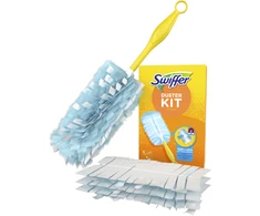 Swiffer Duster Starter Kit Dulkių šepetėlis + šluostelės, 4 vnt