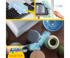 Swiffer Duster Starter Kit Dulkių šepetėlis + šluostelės, 4 vnt