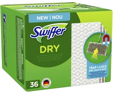 Swiffer Sweeper sausos šluostės, papildymas 36vnt