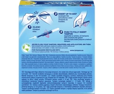 Tampax Compak Pearl Regular Tamponai Su Aplikatoriumi, 16 vnt.