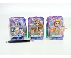 Mattel „Enchantimals“ herojės rinkinys meškutė/paukštelis/katytė (HCF97)