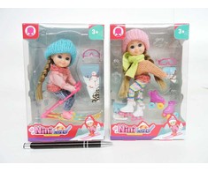 Mega Creative Lėlė 15cm su priedais MIX