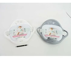 TEGA SO-020-103 Minkšta tualeto sėdynė OWL balta