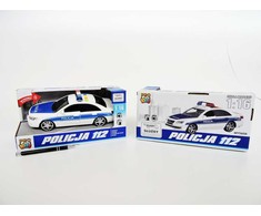 Pro Kids AUTO policija, 1:16, šviesa ir garsas, 24 cm, plastikas.