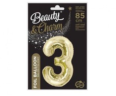 „GoDan BALLOON FALL 3 CHAMPAGNE“ 85 cm GO PBH