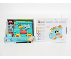 Bambam BAM BAM sorter lokomotywa, 23x19x11 cm, kart.