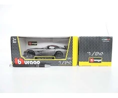 Bburago BBU 1:24 Dodge Viper SRT10ACR Grey_RedStripe 22114