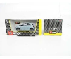 BBURAGO metal. 1:24, Fiat 500 E 2023 mėl.