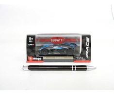 Bburago Bugatti Bolide juodas-mėlynas BBURAGO