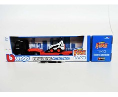 Bburago BBU 1:43 Haulers Constr.Bobcat Skid-Ste..18-32313