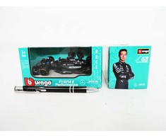 BBURAGO 1:43 lenktyninis automodelis Mercedes AMG Petronas F1 W14 E, 18-38080