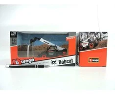 BBURAGO 1:48 teleskopinis krautuvas Bobcat T40.180SLP su padėklų šakėmis, 18-32087