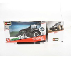 Bburago BBU traktor Valtra su ładowaczem czołowym 31638