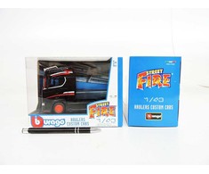 Bburago BBU 1:43 Haulers Custom Cabs Scania juodas 32207