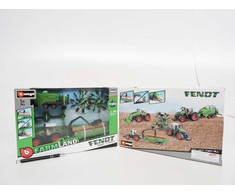 Bburago traktoriaus dovanų rinkinys Fendt 1050 Varior BBURAGO