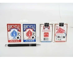 Bicycle Jumbo Blister Pack 2 Kortų Kaladės (Mėlynos Ir Raudonos)