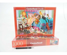 Castorland Dėlionė 1000 vnt. - Išdykę šuniukai