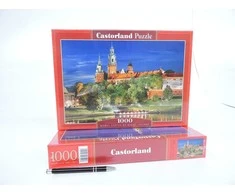 Castorland Dėlionė 1000 vnt. - Vavelio pilis naktį, Lenkija