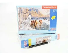 Castorland Dėlionė 180 vnt. - Žiema