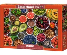 Castorland Dėlionė 2000 vnt. - Maistas