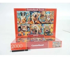 Castorland Dėlionė 2000 vnt. - Gyvūnai