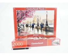 Castorland Dėlionė 2000 vnt. - Prie upės