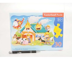 Castorland Dėlionė 30 vnt. - Ugniagesiai
