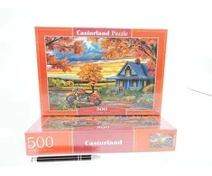 Castorland Dėlionė 500 vnt. - Rudens pasivažinėjimas