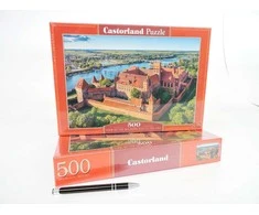 Castorland dėlionė Marlborgo pilies vaizdas, Lenkija 500 det