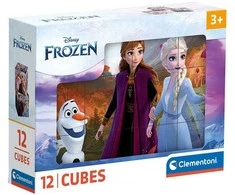 Clementoni CLE Cubi klocki 12 Frozen 41192