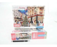 Dėlionė Clementoni CLE puzzle 1000 Compact Christmas Collection 39925