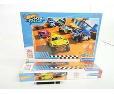 Clementoni Dėlionė 104 vnt. - Hot Wheels
