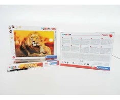 Clementoni Dėlionė 180 vnt. - Mieli liūtai